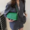 IELGY crocodile pattern shoulder bag women's fashion retro versatile niche