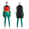 Teen Titans Robin Cosplay Costume Long Version Robin Movie Character Cosplay Cross-Border Source Factory