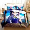 3D Anime The Ryuo's Work Is Never Done! Printed Bed Set Duvet Cover Pillowcase Bedding Set Bed Linen Sheet Quilt Cover Full Size