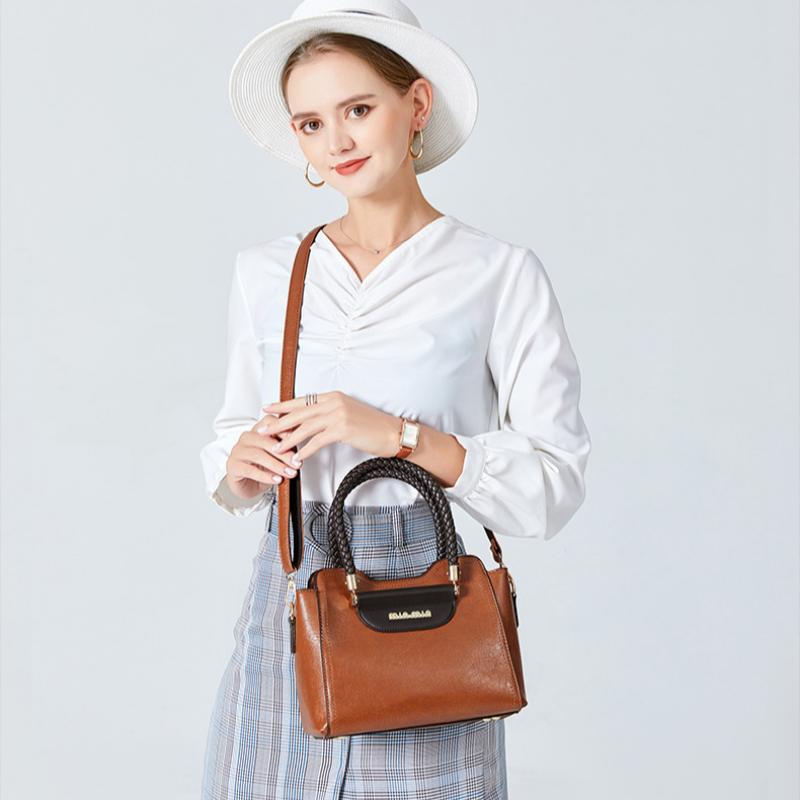 Женская сумка Модная и универсальная Высококачественная сумка через плечо Мягкая кожа Temperament Muse Сумка большой вместимости