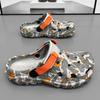 Summer Men Slippers Light EVA Men's Casual Shoes Hole Shoes Clogs Home Garden Outdoor Male Beach Flat Sandals