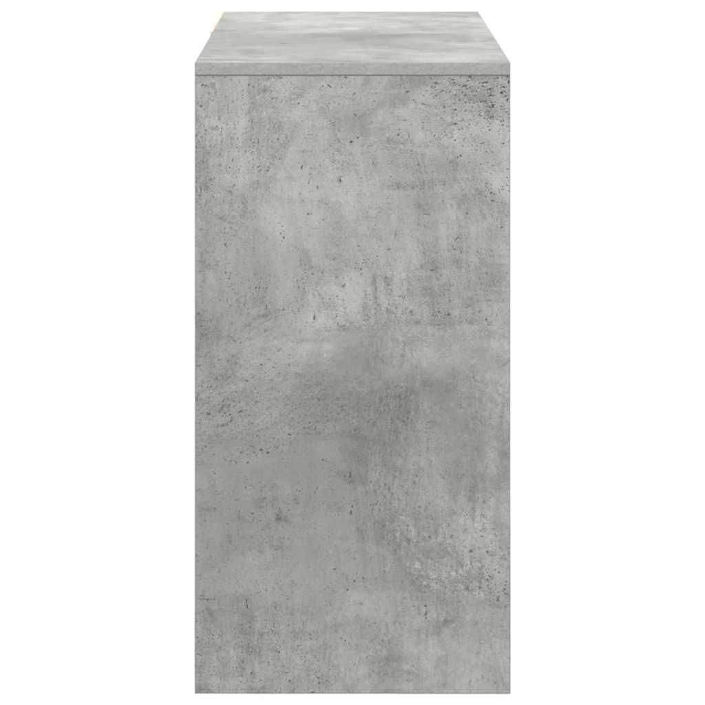 Concrete Grey Desk 90 x 37.5 x 75 cm Engineered Wood