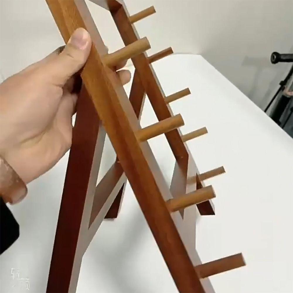 Detachable Katana Display Holder Wood Kitchen Storage Holder Collection Display