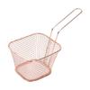 Многофункциональная сетчатая корзина-дуршлаг сетка роскошное золото пропаривание промывание процеживание жарка корзина французского шеф-повара слив волшебная корзина кухонный гаджет
