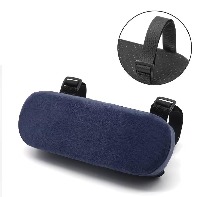 1pc Memory Foam Armrest Pads, Universal Elbow Support Cushion for Office Chair, Arm Pressure Relief Covers for Desk Chairs Home