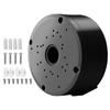 4Pcs Junction Box For Camera Junction Box Waterproof Protection Hemispherical Cameras Mounting Boxes Rack Bracket Black White