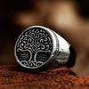 Мужское кольцо Beier из полированной нержавеющей стали Viking Tree of Life