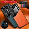 Противоударный чехол для Samsung Galaxy A15 A25 A35 A05 A05S A14 A24 A34 A54 A13 A33 A53 Защитный чехол Магнитный держатель Бизнес Полная защита Чехол