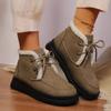 Fashion 2024 New Winter Women's Snow Boots Thick-soled Warm Plush Cotton Shoes Fashionable Women's Casual Ankle Boots
