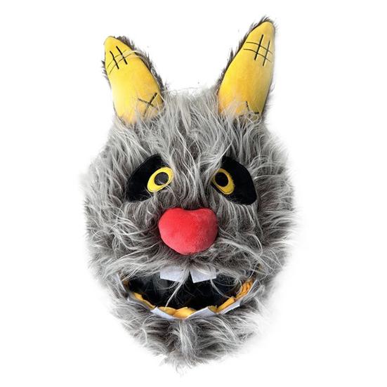 Плюшевый чехол для шлема мотоцикла, декоративный, пылезащитный, универсальный, мультяшный, с изображением дьявола, кролика, пчелы, Санта-коровы, мотоцикла, полный защитный шлем