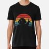 Vintage Retro Sunset Snail T-Shirt S-5XL Best T-Shirt