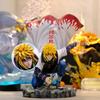21 см Аниме Фигурка Наруто GK Я опаздываю Статуя Минато Намикадзе Украшение Коллекционная Экшн-фигурка Модель Игрушка для Мальчика Подарок