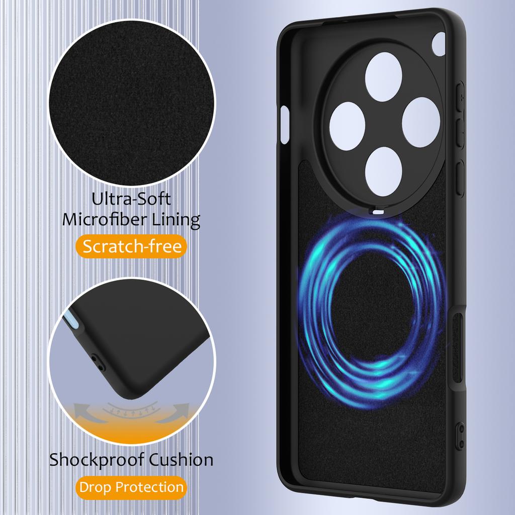 For Oppo Find X8 Pro 5G Case Compatible with MagSafe Anti-Drop Liquid Silicone Phone Cover