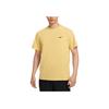 Hyverse As M Nk Df Uv Logo Round Neck Comfortable Short Sleeve T-Shirt Men Tops Yellow DV9840-700