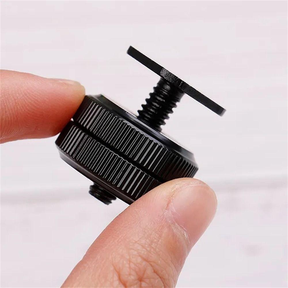 Conversion Screw Tripod Mount Screw 3/8 Inch Hot Shoe Adapter 1/4 Hot Shoe Mount Studio Accessory
