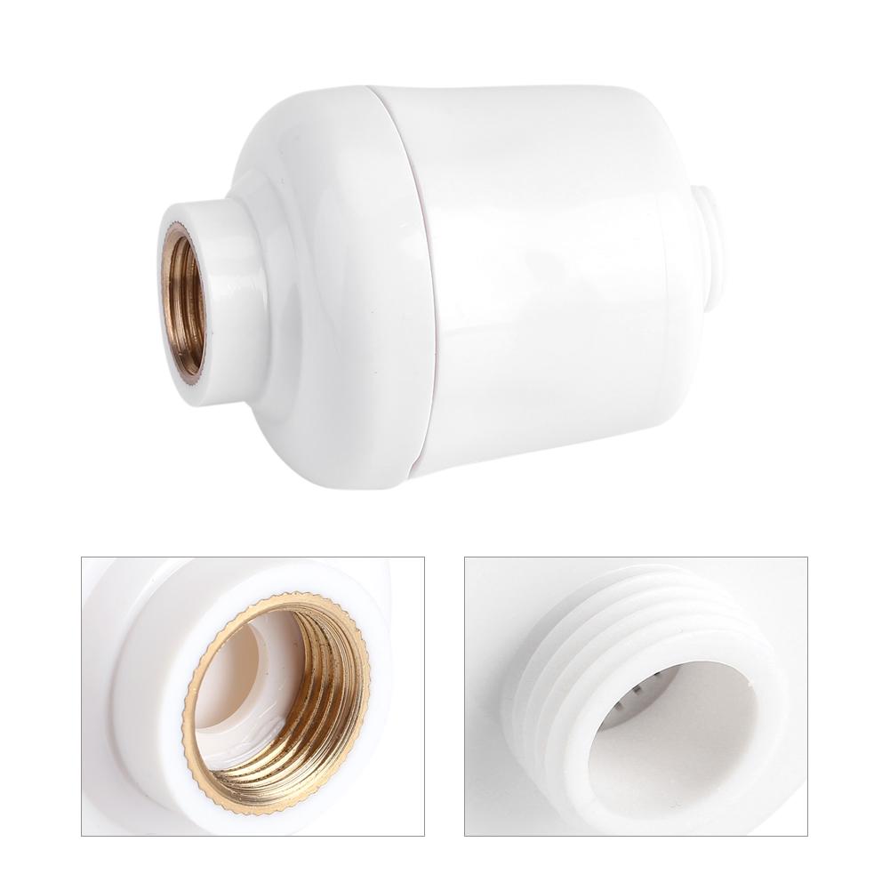 Съемная здоровая душевая головка для ванной комнаты в линию Фильтр-очиститель Смягчитель Чистая вода