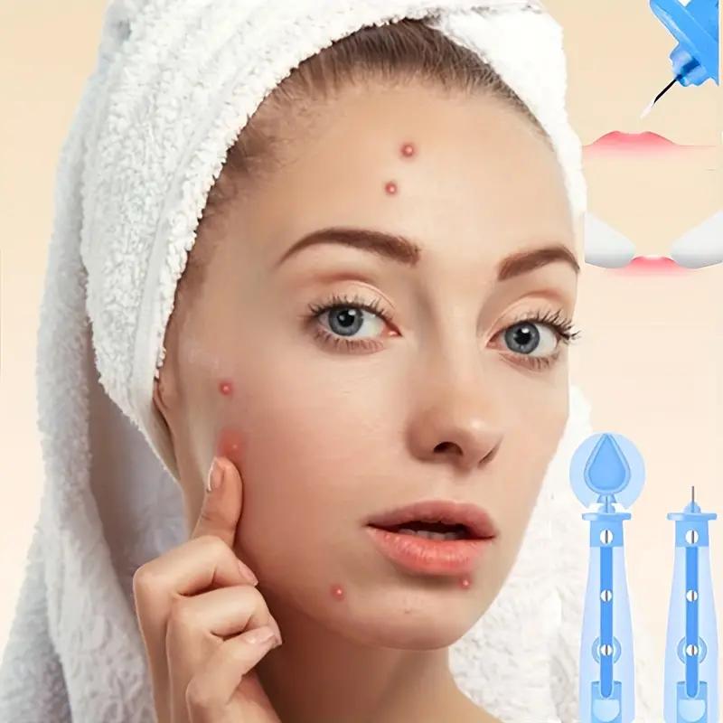 50/100/150/200 Pcs Blackhead Blemish Remover Tool, Ultra-fine Needle Pick Acne Easily Acne Stainless Steel Tools, Clean & Sanitary For Beauty Salon