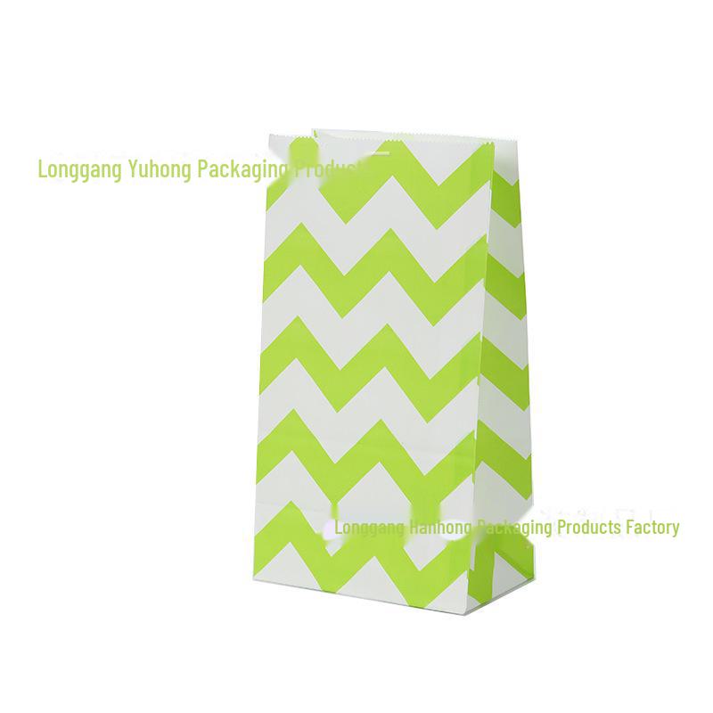 Пакеты для конфет из крафт-бумаги на заказ — красочные, милые, с квадратным дном