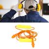 Earplug Headphone 29dB Noise Reduction IPX5 Water Proof Rechargeable Neckband Earbuds for Construction Site Workshop