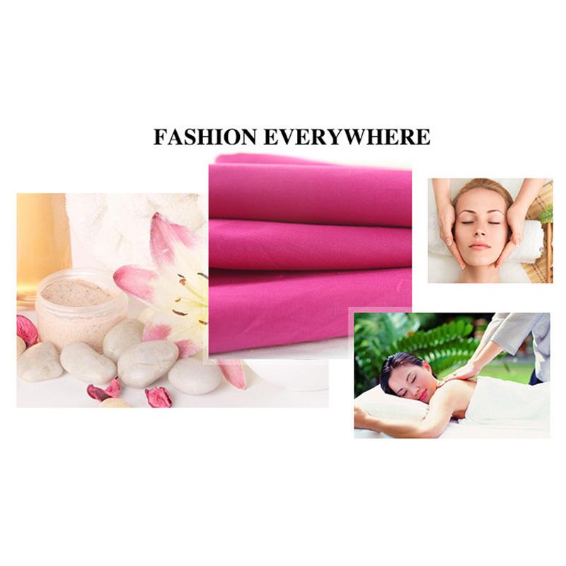 1 шт., простыня для салона красоты, спа, косметическое полиэстеровое волокно с отверстием 120 см x 190 см, массажная простыня