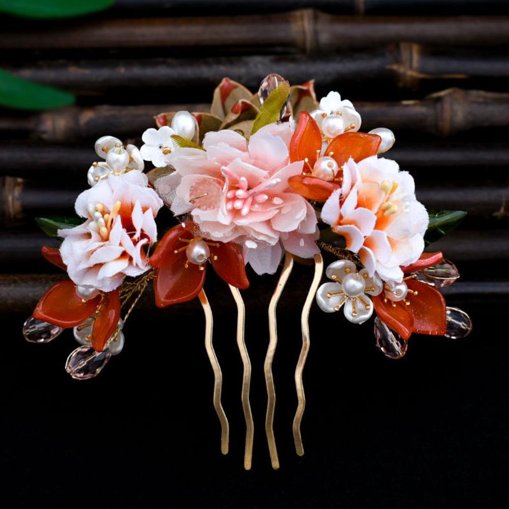 Кисточка Древняя Палочка для Волос Жемчуг Ханфу Головной Убор Антикварная Заколка для Волос Династии Тан Аксессуары для Волос