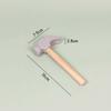 Wooden Handle Wooden Simulation Hammer Plastic Children Hammer Toy Mini Hammer  Kid