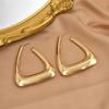 Преувеличенные Неправильные Геометрические Серьги-Кольца Модные Простые Универсальные Идеальные Женские Повседневные Вечеринки Свидания Ношение Серег