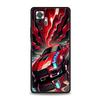 Крутой чехол для телефона со спортивной машиной для Xiaomi Redmi Note 14 13 5G 10 11 12 Pro Plus 4G 14C 13C 12C 10C Черный чехол