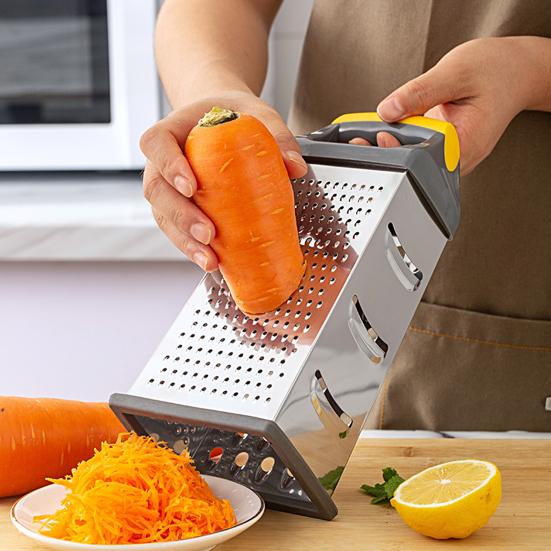 Safe Convenient Fruit Cut Stainless Steel Vegetable Peeling Tool for Kitchen Grater