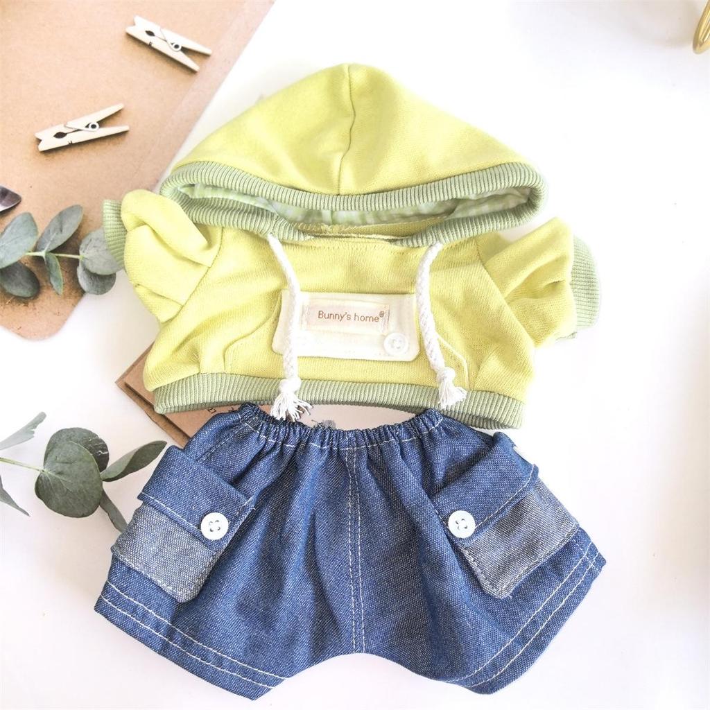 Disney 40CM LinaBell Fox Doll Clothes: Universal S Size Hoodie with Drawstring.