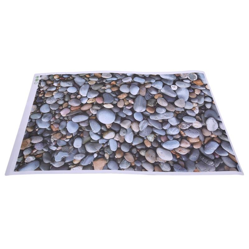 3D Наклейка На Пол/Стену Камни Съемная Наклейка Домашний Декор Искусство Гостиная Декор Наклейки