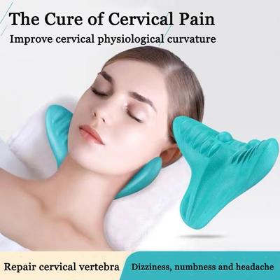 Массаж шеи, коррекция тракции плеч и плеч, гравитационный точечный массаж, облегчение боли в шейном отделе позвоночника, массажная подушка для шейного отдела позвоночника