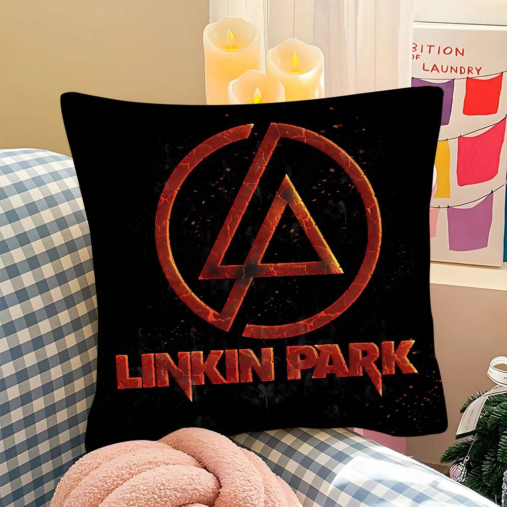 Rock Band L-Linkin Cool P-Park Наволочка Квадратная Подушка Спальня Диван Отдых Удобная Подушка Автомобиль Гостиная Домашний Декор
