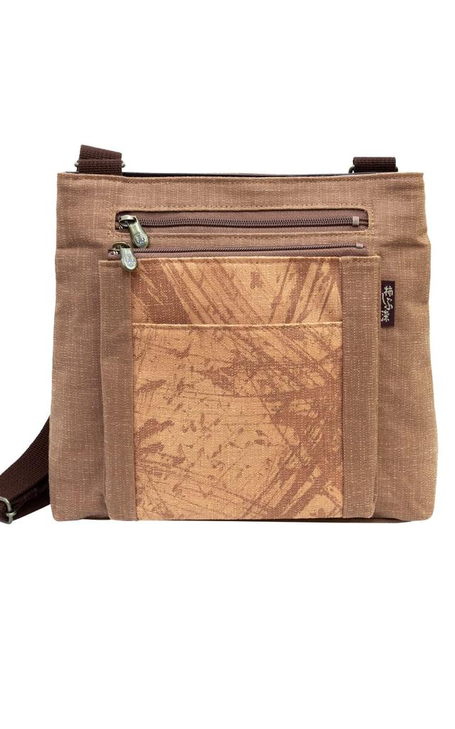 Shoulder Crossbody Made In Japanese Persimmon Shibu Body Many Shibu Hand [creareki] Women's Bag, Bag, Lightweight, Japan, Style, Dyed, Shoulder,