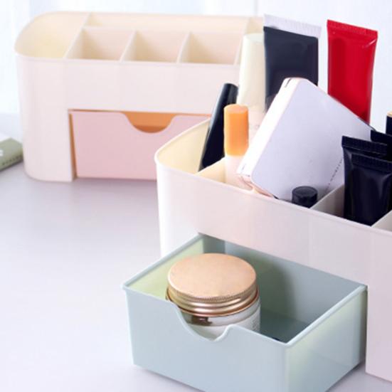 Health Caring Nail Art Manicure Tools Desktop Storage Box Drawer Jewelry Cosmetic Organizer