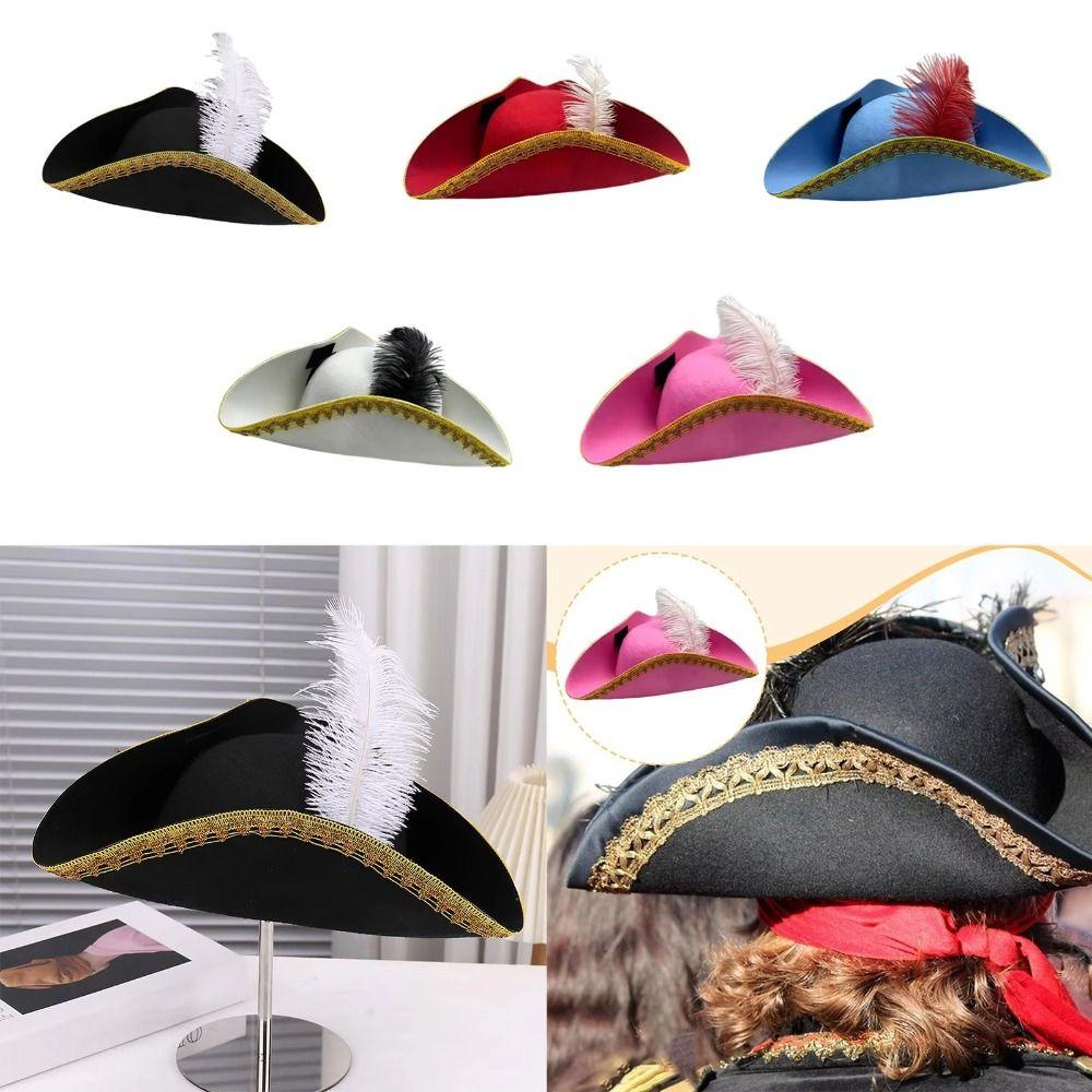 Stage Performance Cosplay Pirate Hat Carnival Party Party Pirate Cap Pirate Hat Adults