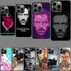 Чехол для телефона Dr House Для iPhone 16E 15 Pro 14 Plus 17E 16 17 Pro Max Air 11 12 13 Mini Ударопрочный Capa Милый Чехол TPU Прозрачный