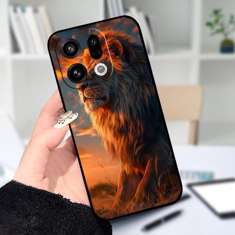 Чехол для OPPO Find X9 X9Pro, мягкий силикон, черный ТПУ, защитная задняя крышка для телефона OPPO FindX9 X 9Pro, ударопрочный бампер