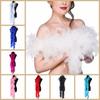 Natural Feather Boa Turkey Feather Apparel Fabric Multipurpose Feather Scarf  Cosplay