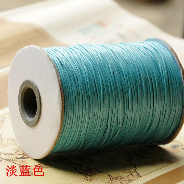Материал для ожерелья и браслета, ювелирные аксессуары, разноцветная вощеная веревка, 200 ярдов в рулоне вощеной нити, плетеная проволочная веревка своими руками