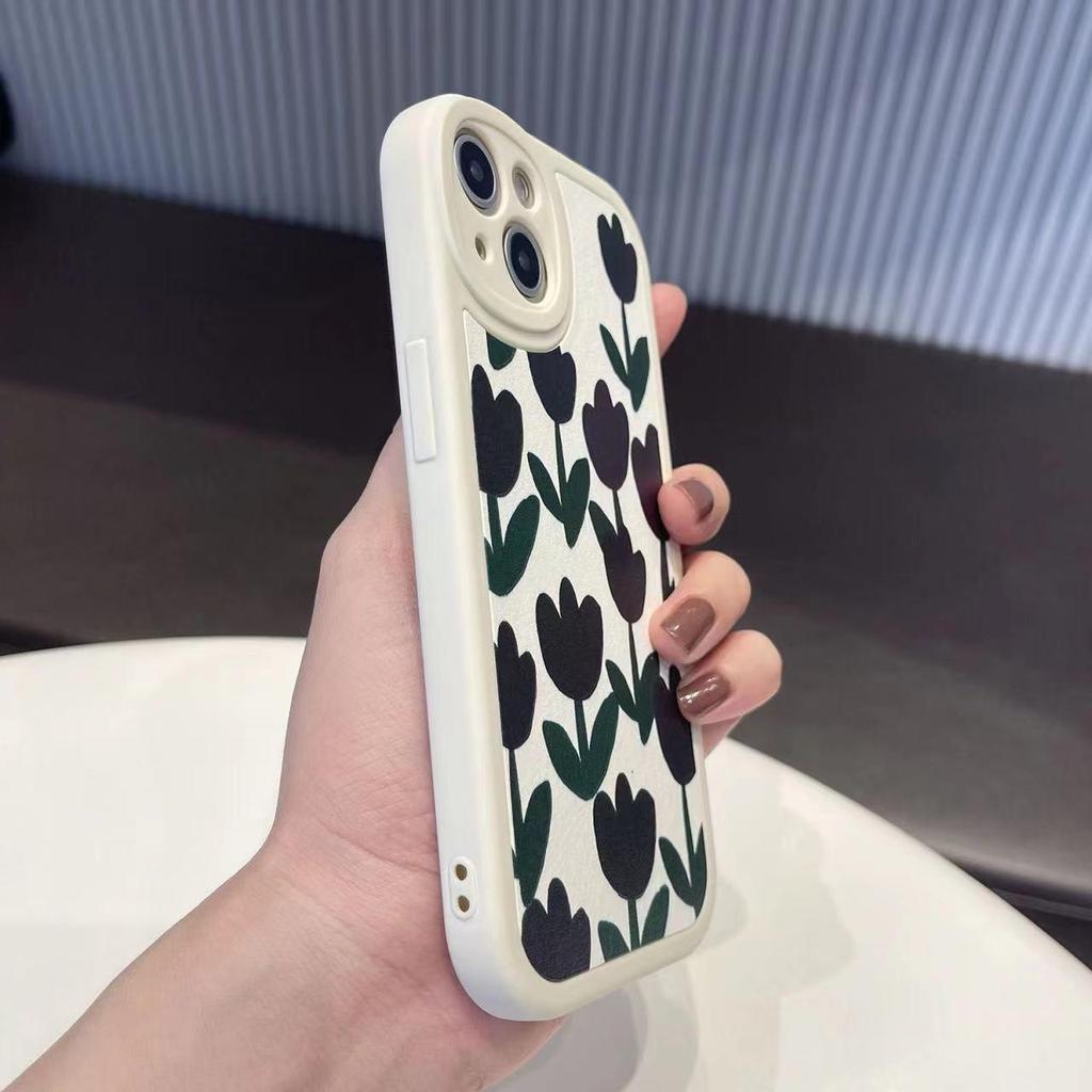 Черный чехол Love для iPhone 12, 13, 14, 15 Pro и 16 Pro Max