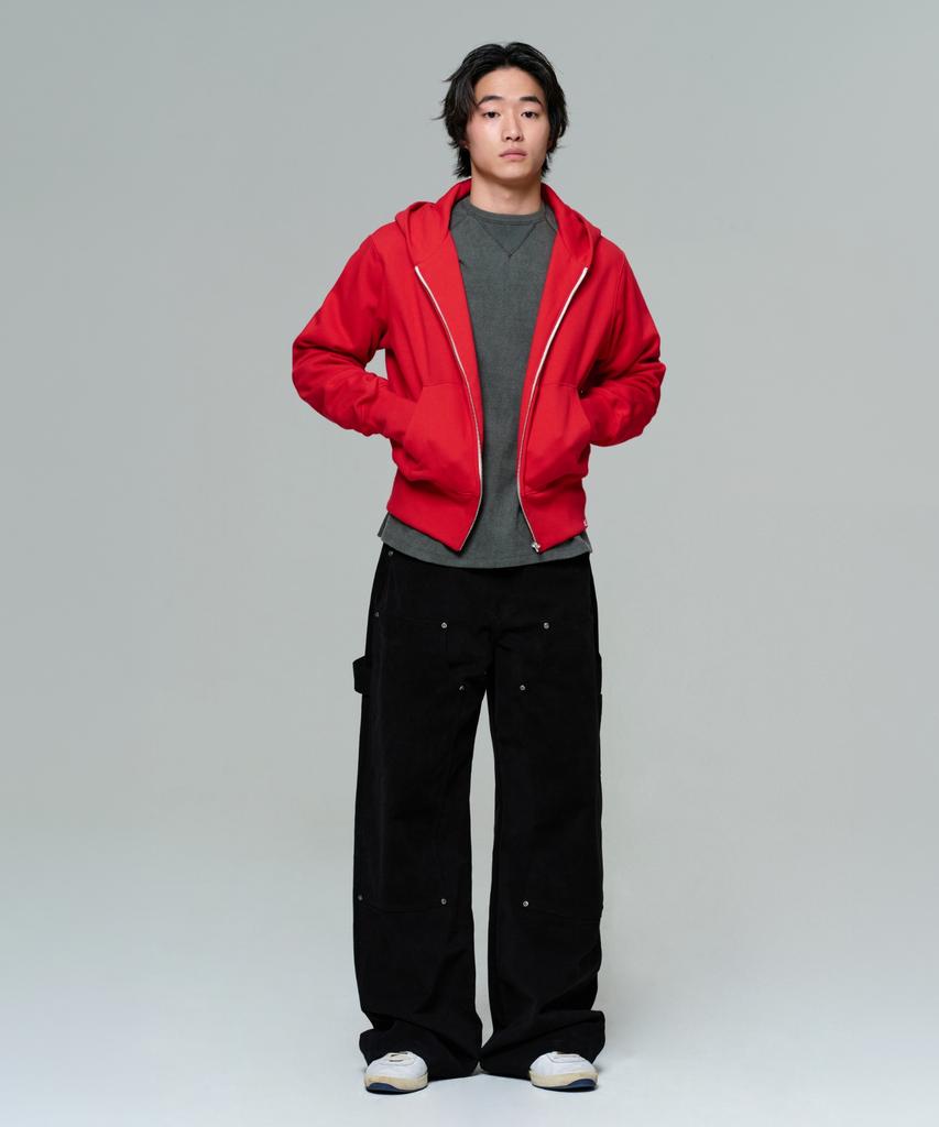 ERA Men Wide Carpenter Pants - Vintage Black