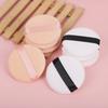5 Pcs Facial Powder Foundation Puff Professional Round Shape Portable Soft Cosmetic Puff Makeup Foundation Sponge Beauty Tool