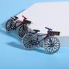 Unisex Brooch Retro Bike Shape Rhinestone Insert Individual Style Anti-slip Bag Coat
