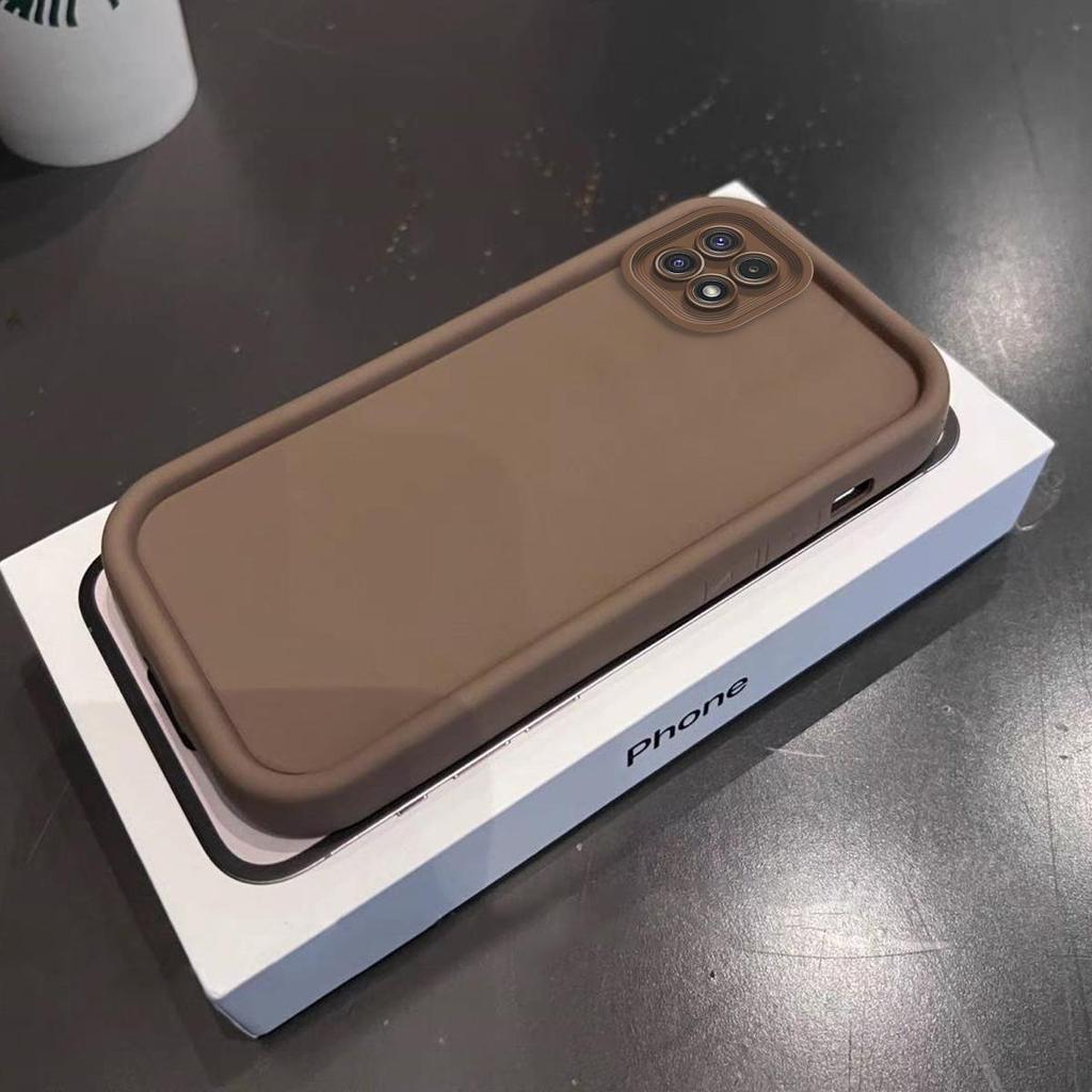 Тонкий чехол для телефона Samsung Galaxy A22s 5G, матовый, из мягкого ТПУ, защитный