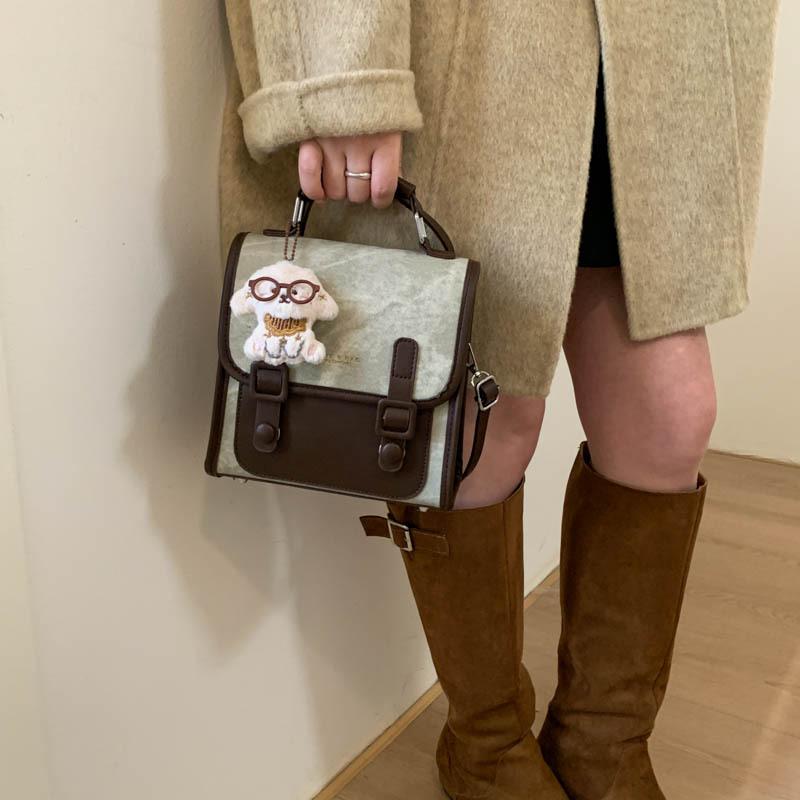 Casual backpack bag women's 2025 new fashion student commuter backpack multi-functional schoolbag portable travel bag