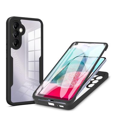 360 Полный Защитный Экран Прозрачный Чехол Для Samsung Galaxy A54 A34 A14 A13 A24 A23 A73 A53 A33 Противоударный Чехол Для Телефона