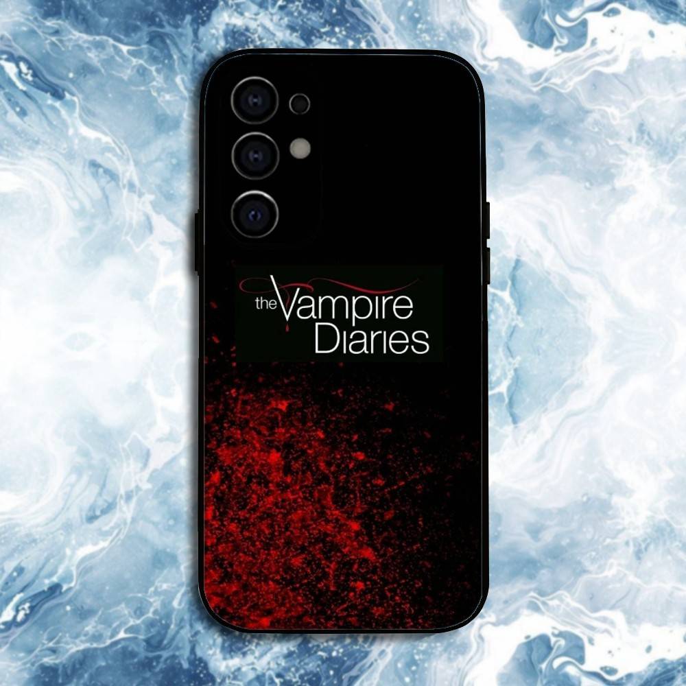 Чехол для телефона Дневники вампира Для Samsung S25,S24,S23,S22,S21,S20,Plus,Fe,Lite,Другие Черный Чехол