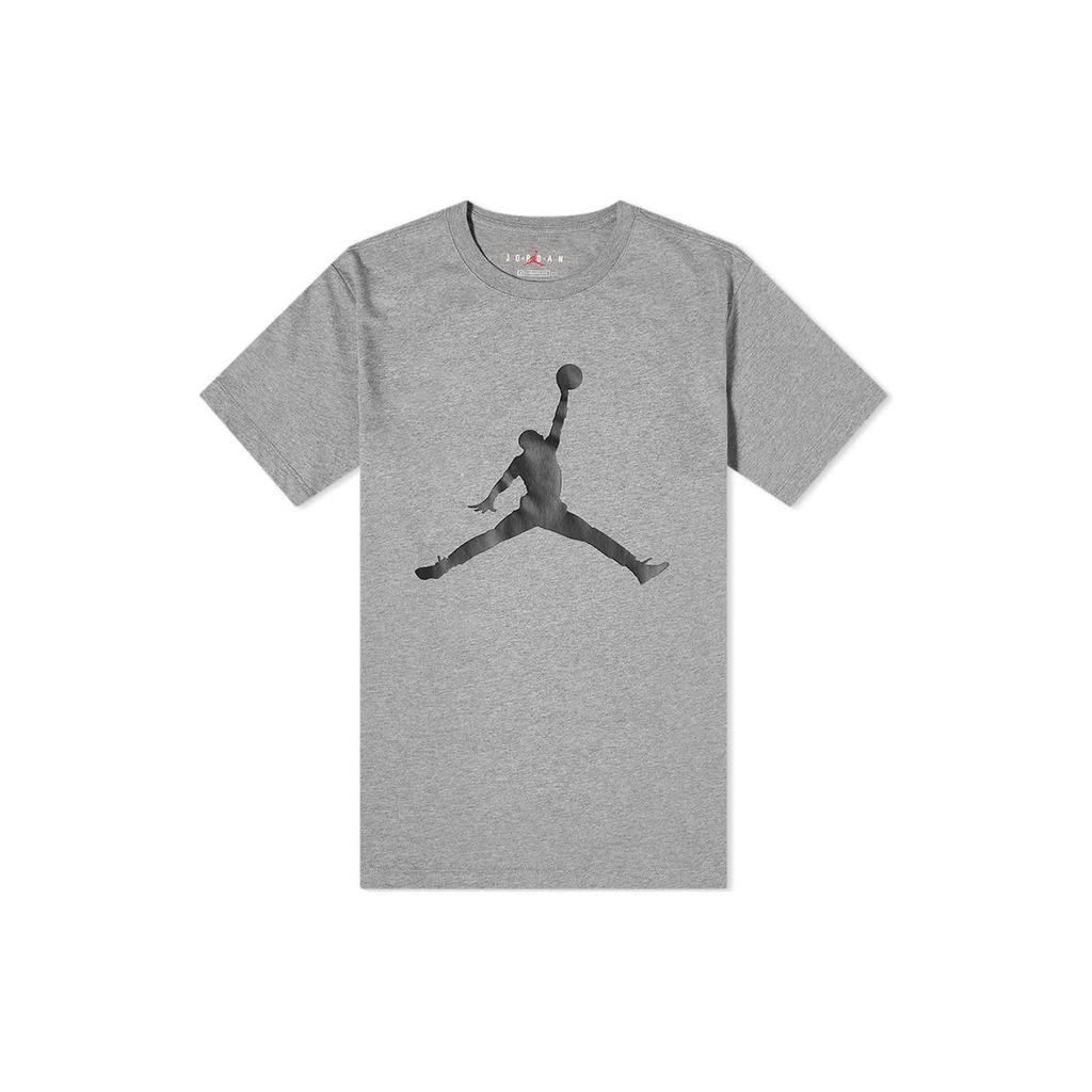 Jordan Мужская футболка с коротким рукавом с логотипом Jumpman серая уличная одежда CJ0921-091
