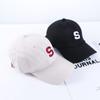 Унисекс Весенне-летние спортивные кепки Мужская Женская бейсболка с буквой S Бейсболка в корейском стиле Солнцезащитная шляпа
